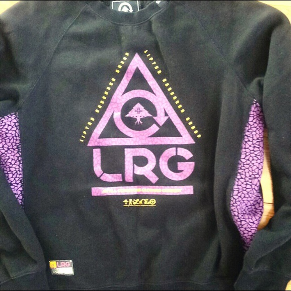 LRG lifted research group Grit Stone sweatshirt